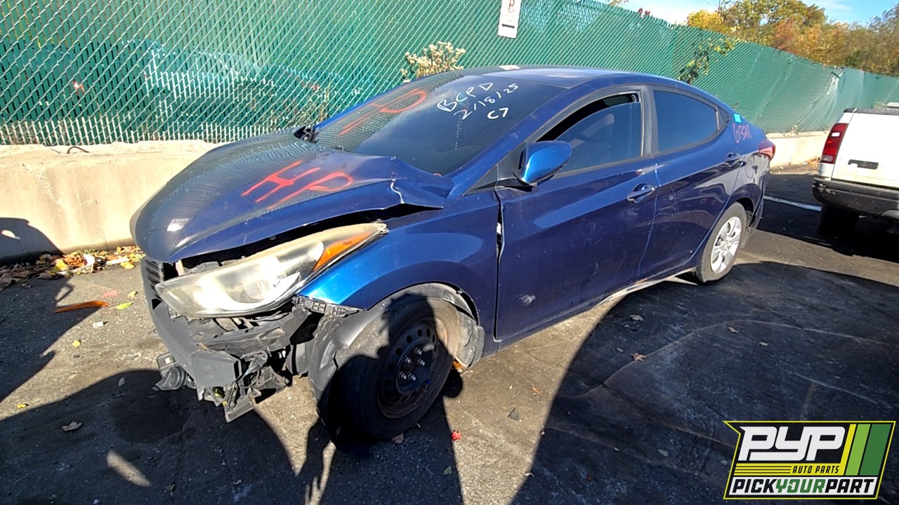2016 HYUNDAI ELANTRA available for parts