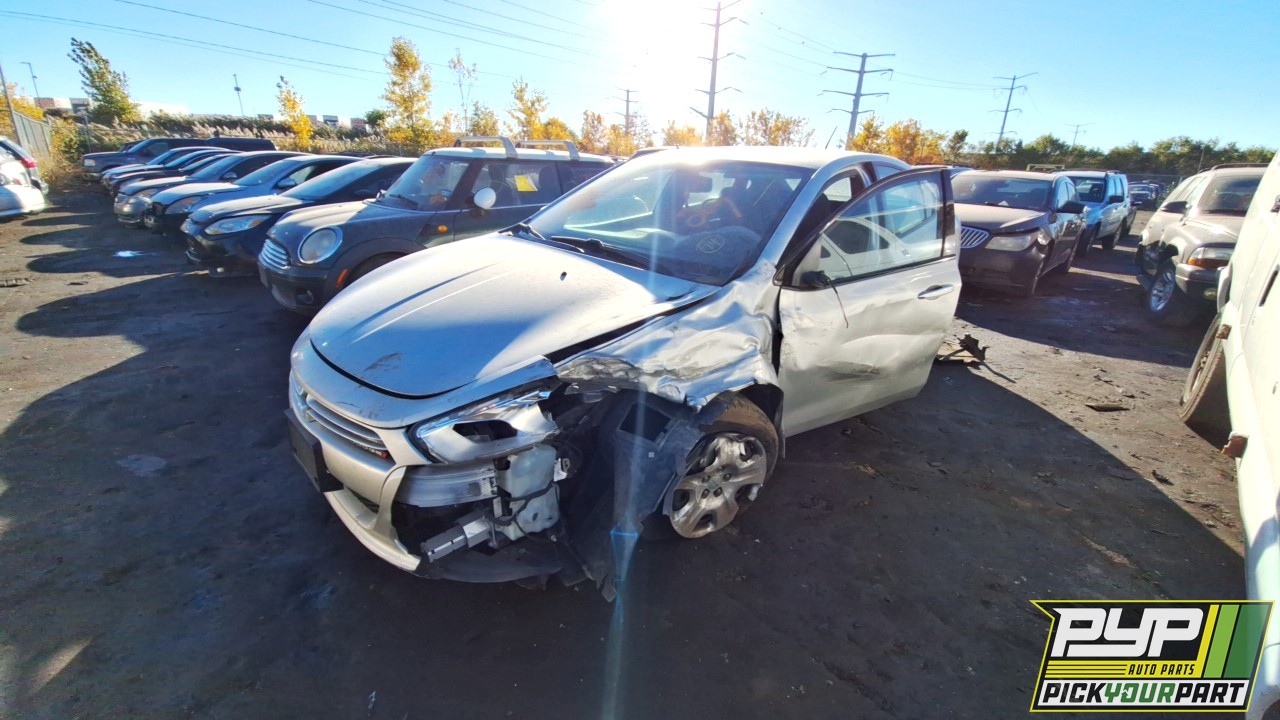 2013 DODGE DART partes disponibles