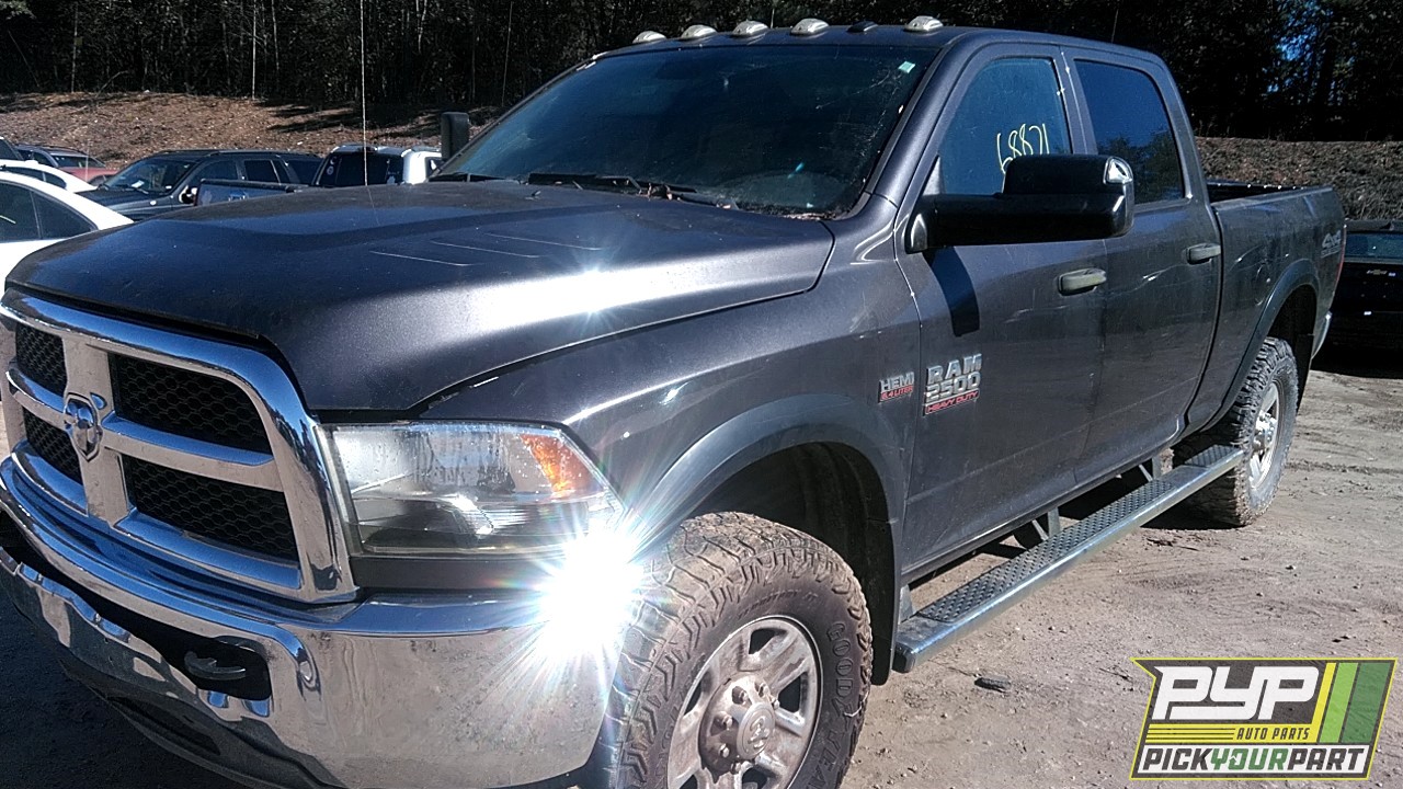 2018 RAM 2500 partes disponibles