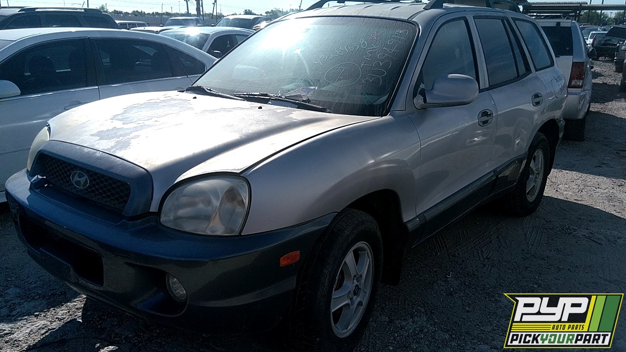2003 HYUNDAI SANTA FE available for parts