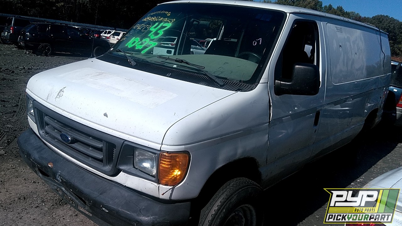 2007 FORD E-250 partes disponibles