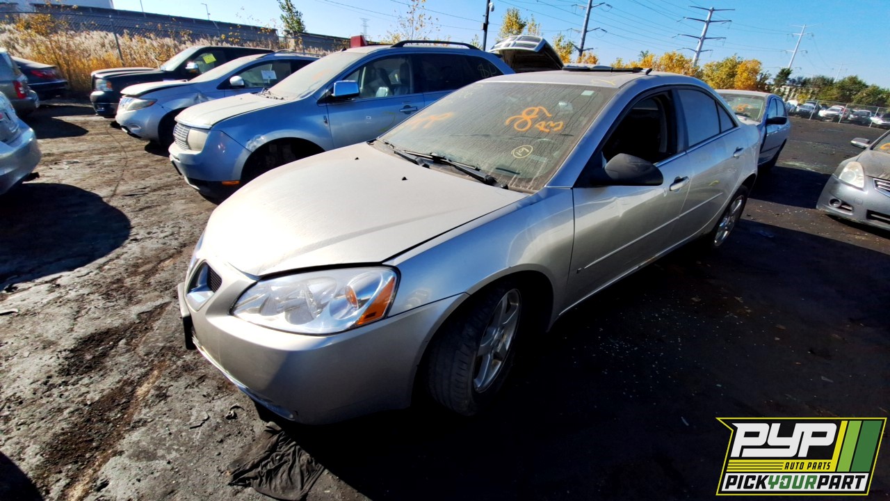 2007 PONTIAC G6 partes disponibles