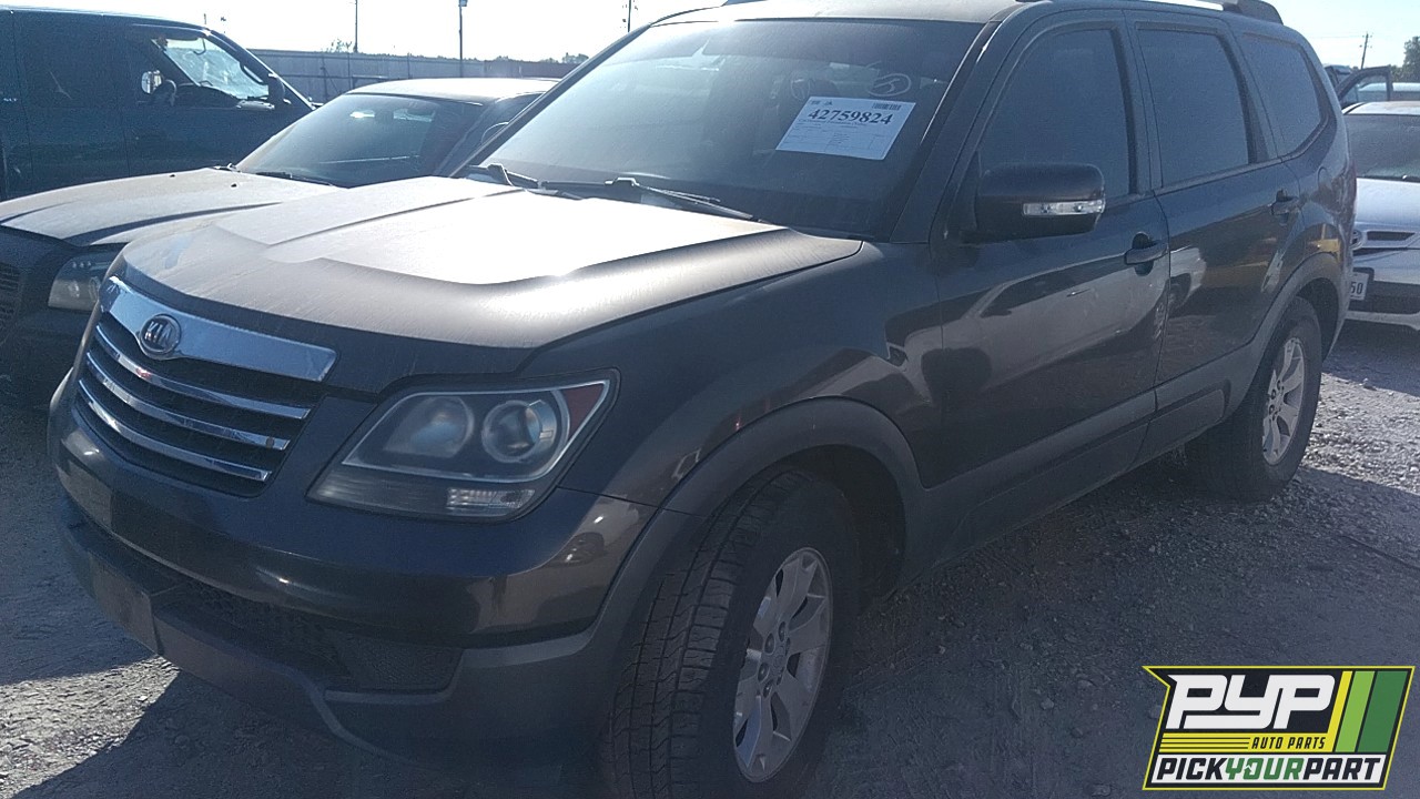 2009 KIA BORREGO partes disponibles