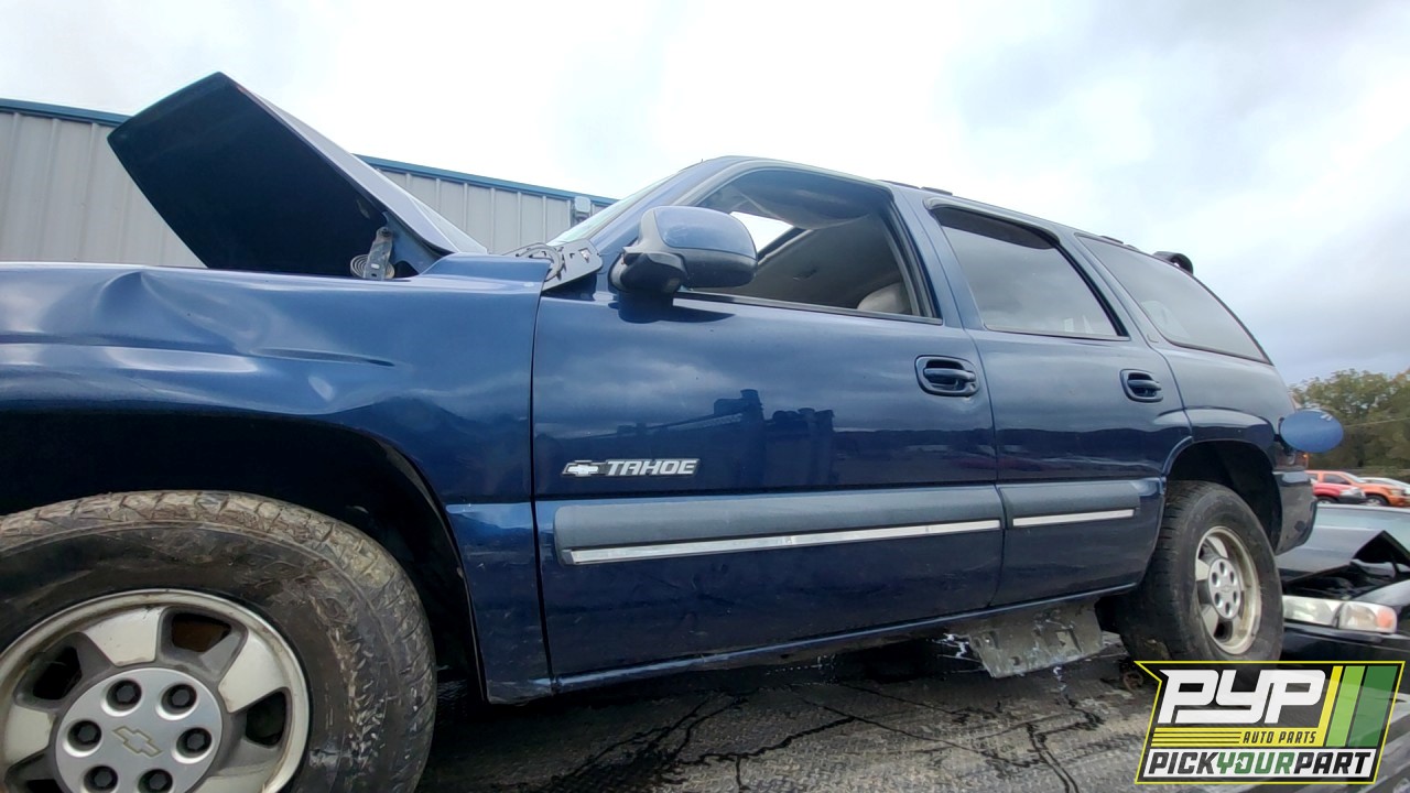 2002 CHEVROLET TAHOE partes disponibles