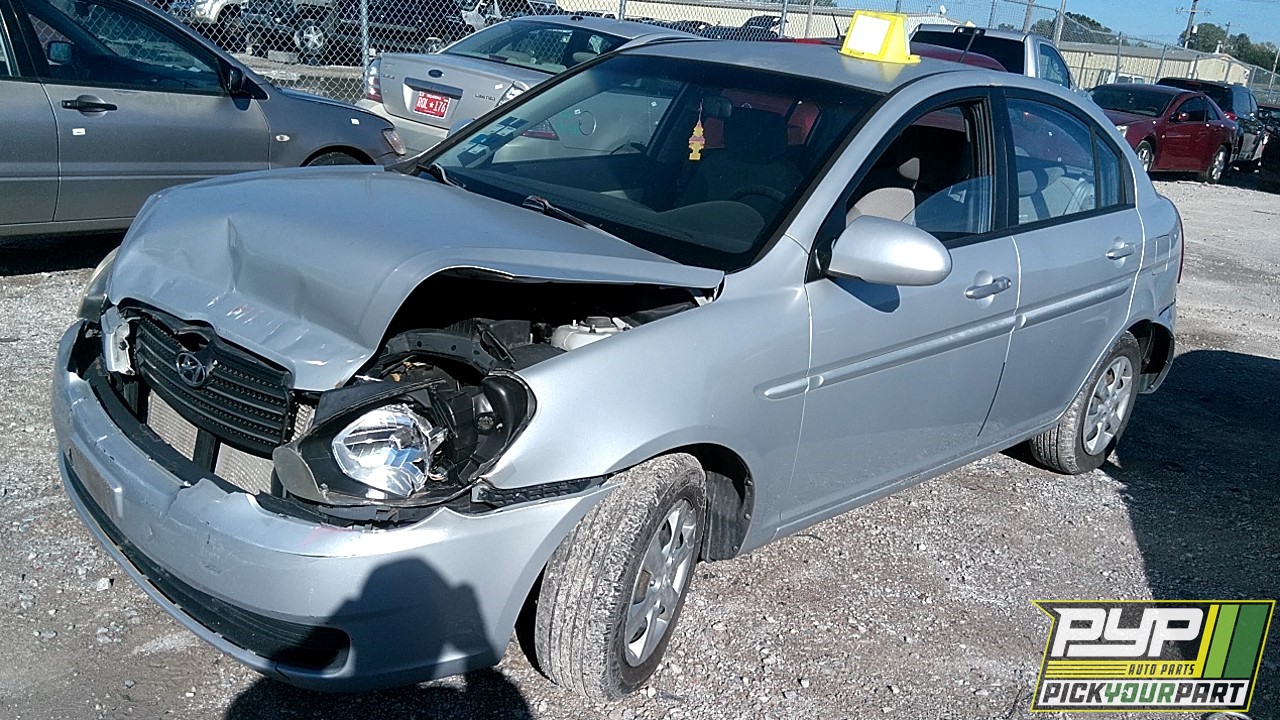 2009 HYUNDAI ACCENT available for parts