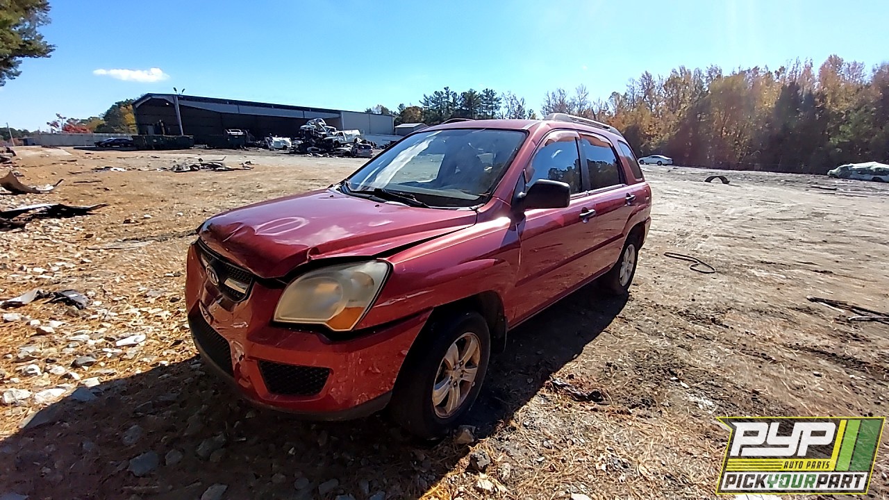 2009 KIA SPORTAGE partes disponibles