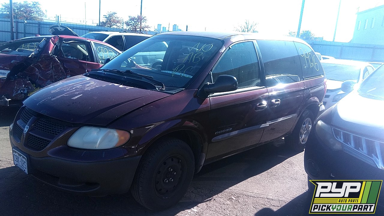 2001 DODGE CARAVAN available for parts