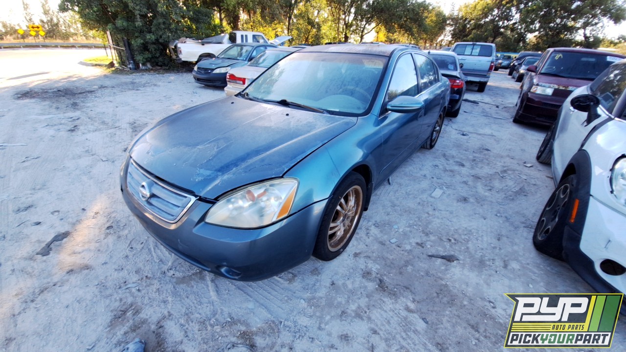 2002 NISSAN ALTIMA partes disponibles