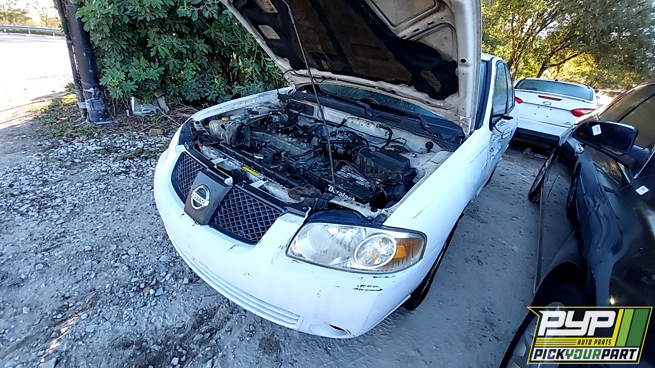 2005 NISSAN SENTRA partes disponibles
