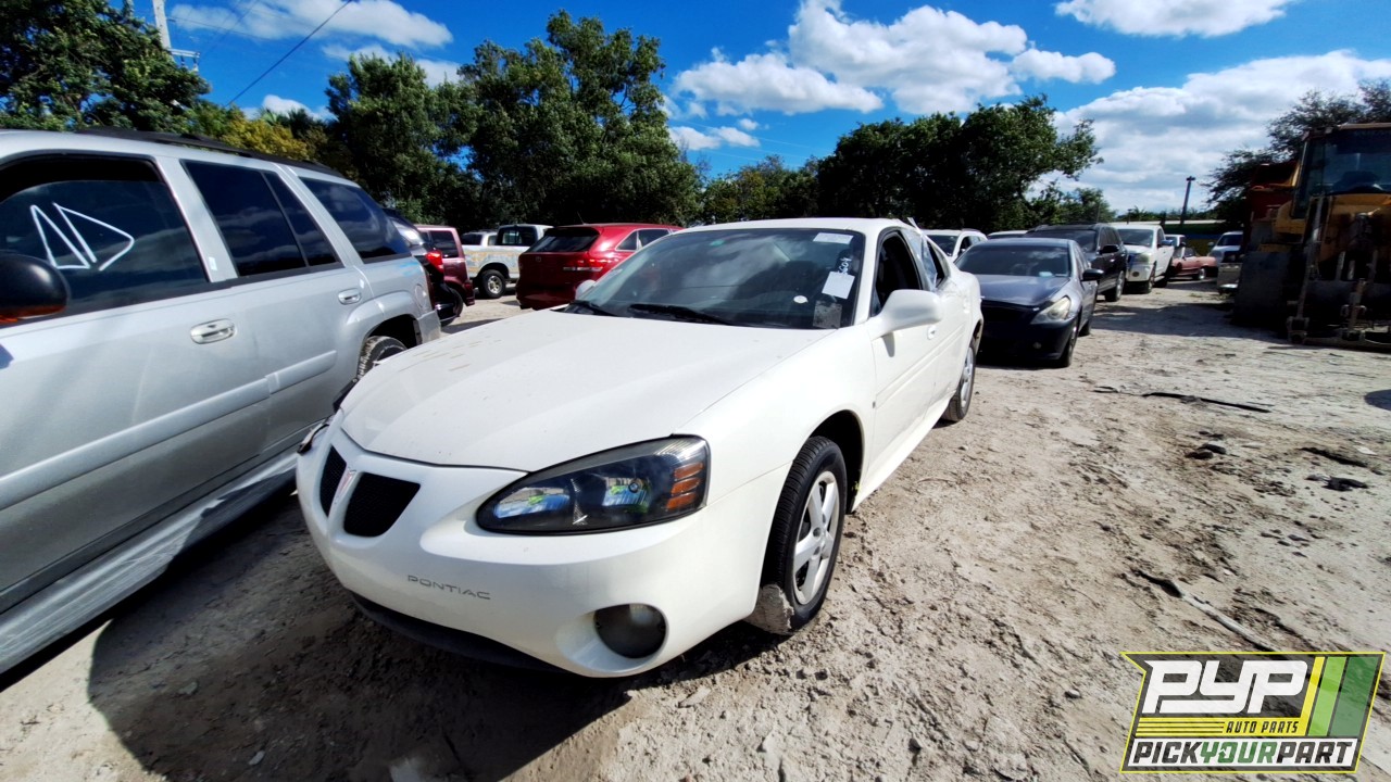 2007 PONTIAC GRAND PRIX partes disponibles