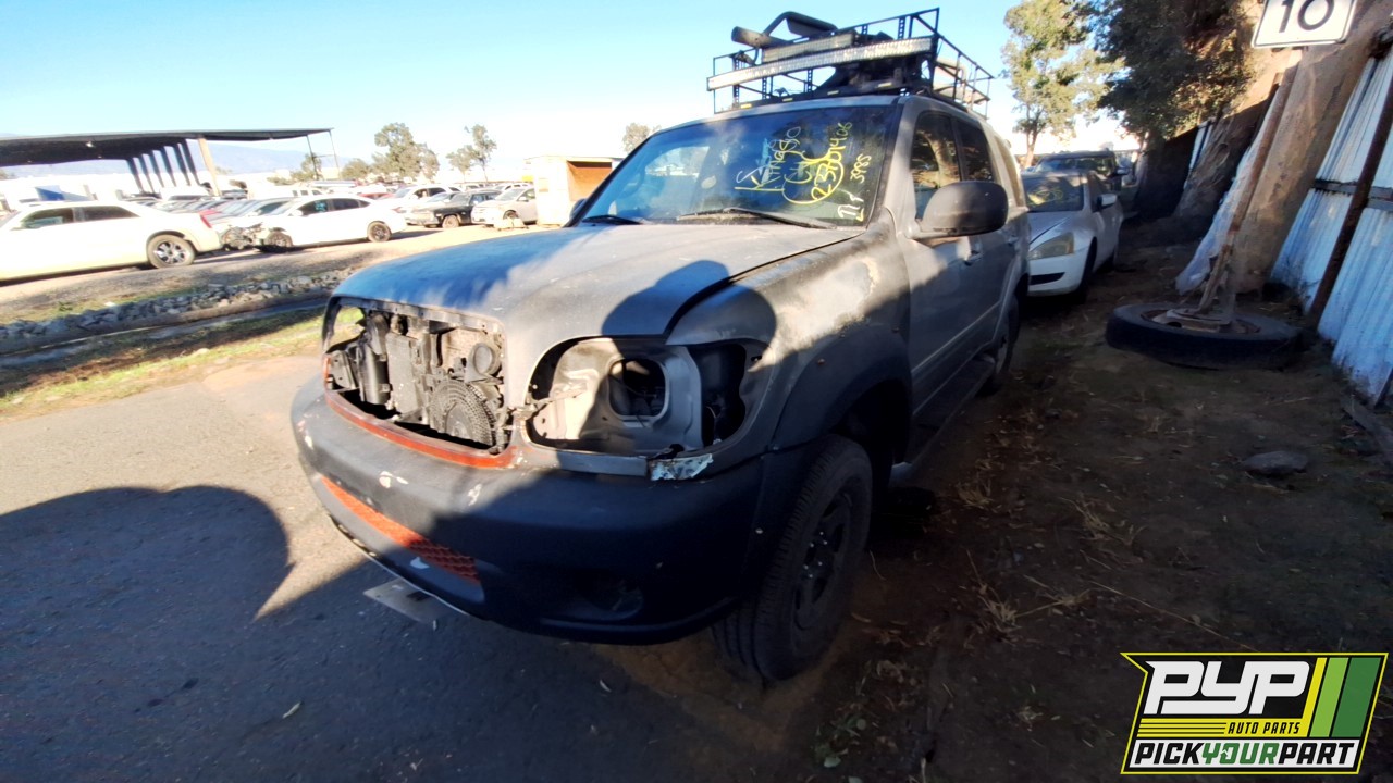 2002 TOYOTA SEQUOIA partes disponibles