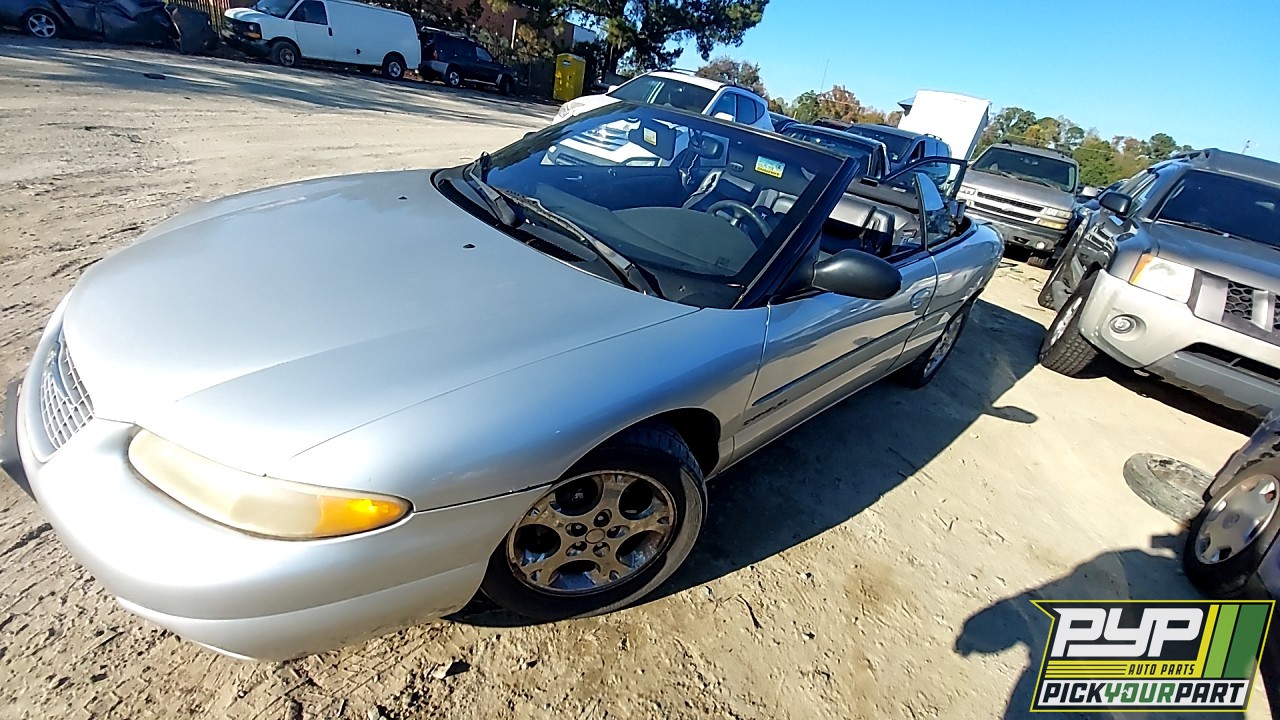 2000 CHRYSLER SEBRING partes disponibles