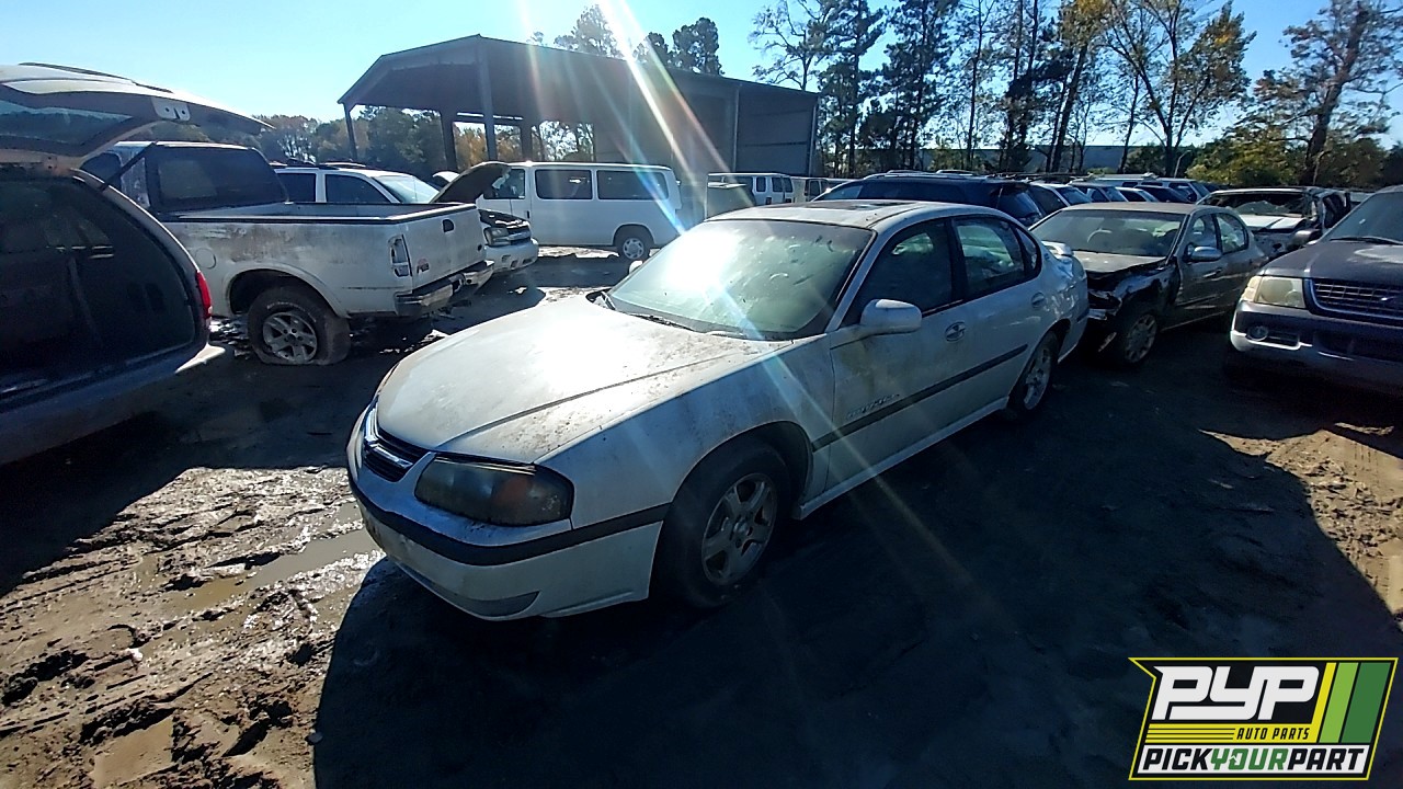 2003 CHEVROLET IMPALA partes disponibles