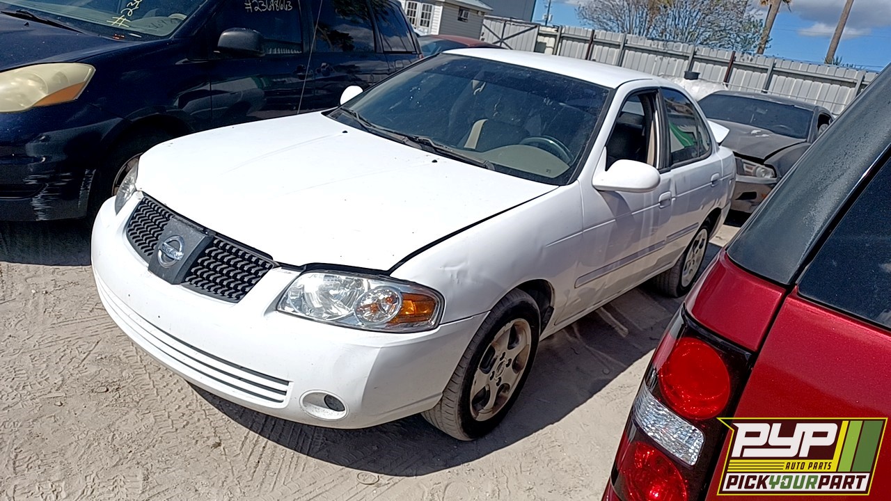 2006 NISSAN SENTRA available for parts