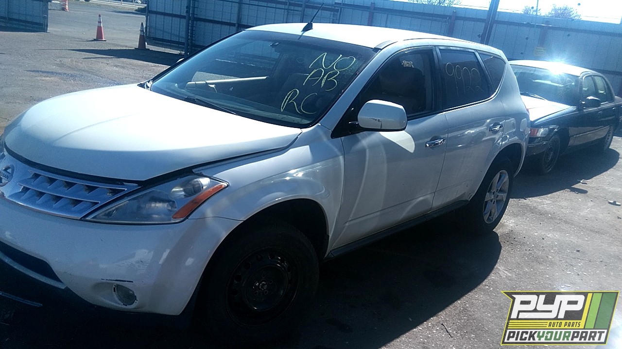 2006 NISSAN MURANO available for parts