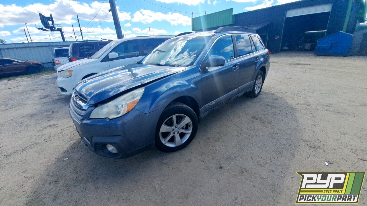 2013 SUBARU OUTBACK available for parts