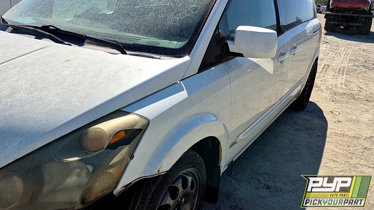2006 NISSAN QUEST available for parts