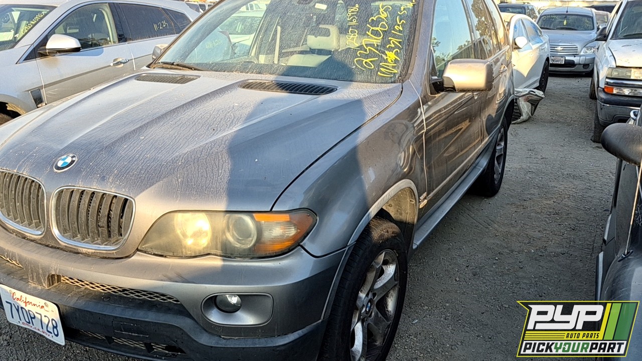 2006 BMW X5 partes disponibles