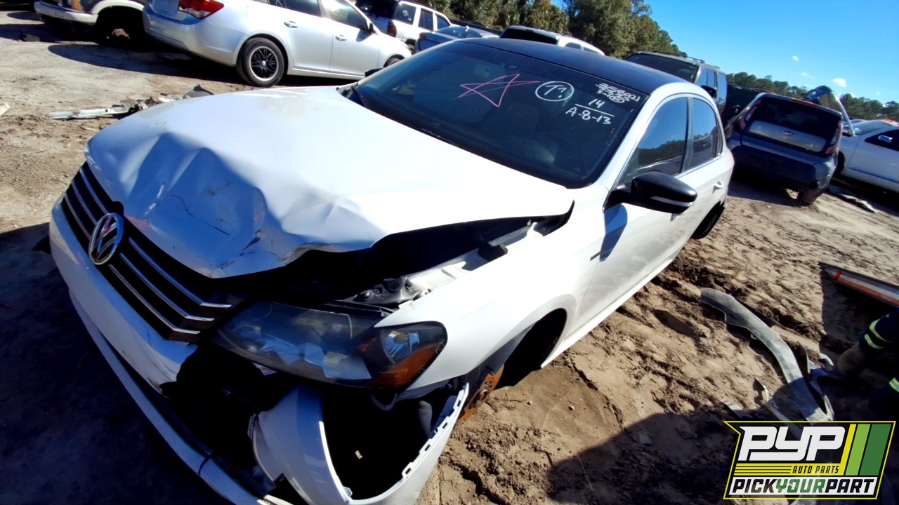 2014 VOLKSWAGEN PASSAT partes disponibles