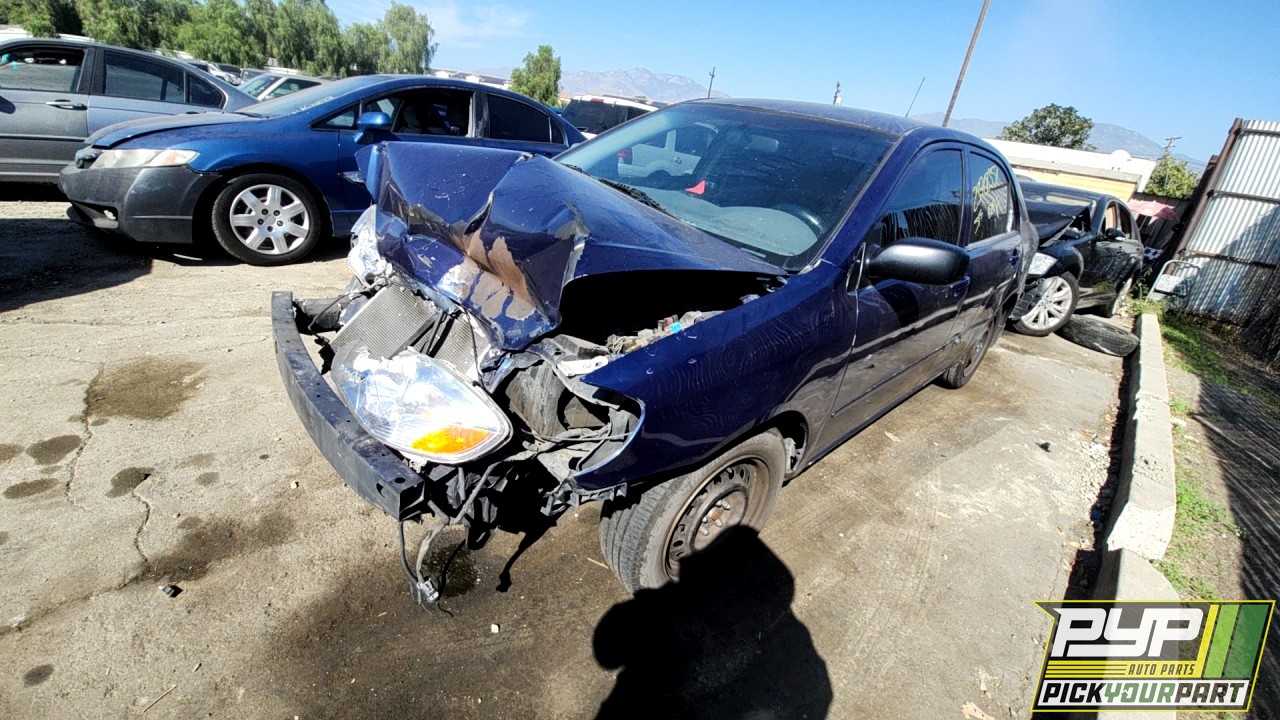 2007 TOYOTA COROLLA available for parts