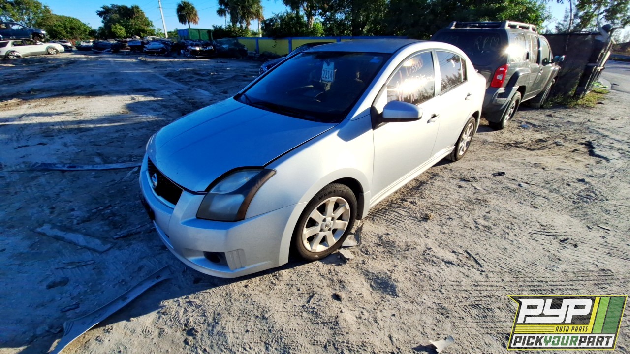 2012 NISSAN SENTRA partes disponibles