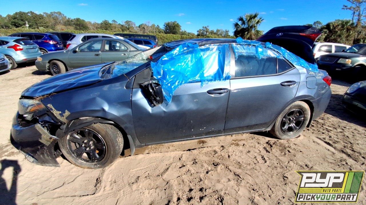 2018 TOYOTA COROLLA partes disponibles