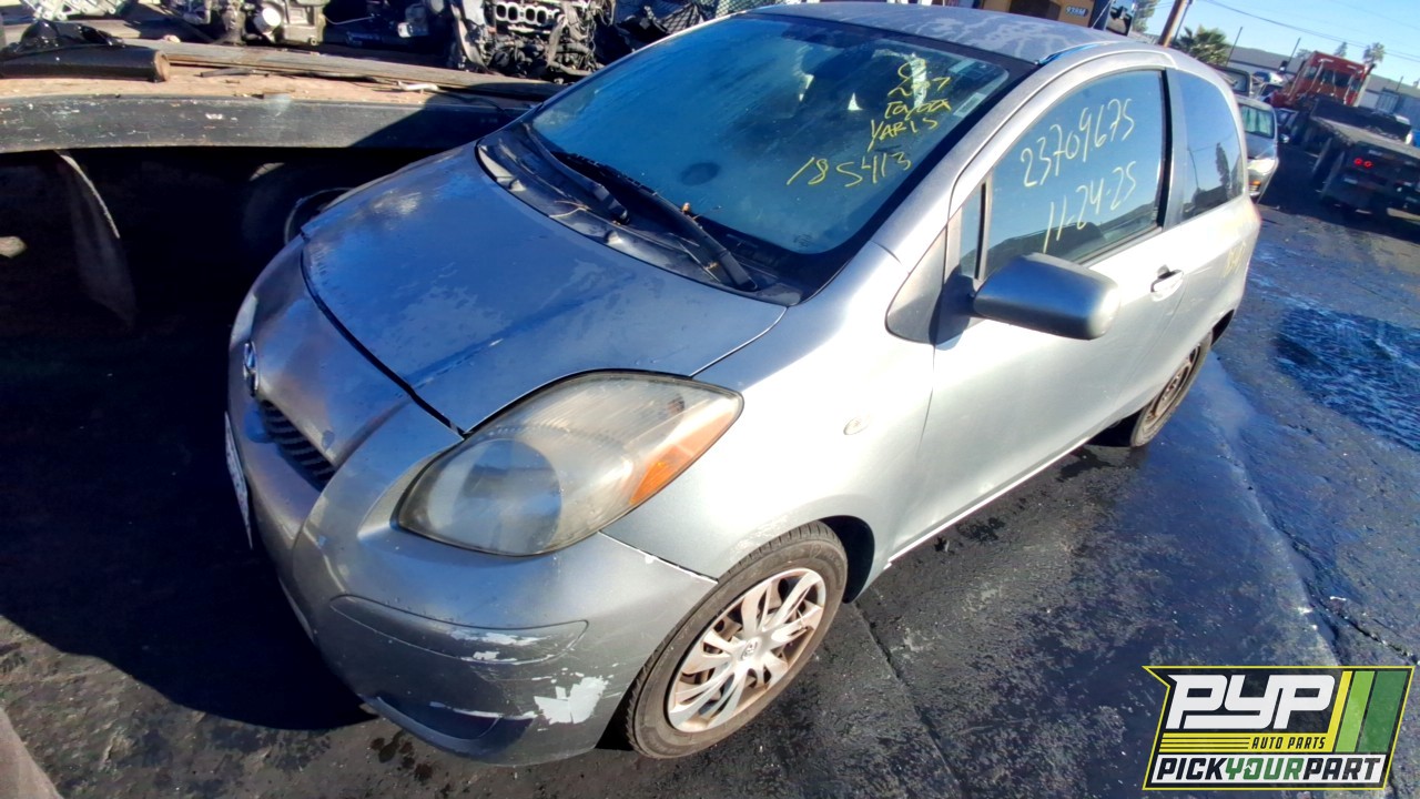 2009 TOYOTA YARIS partes disponibles