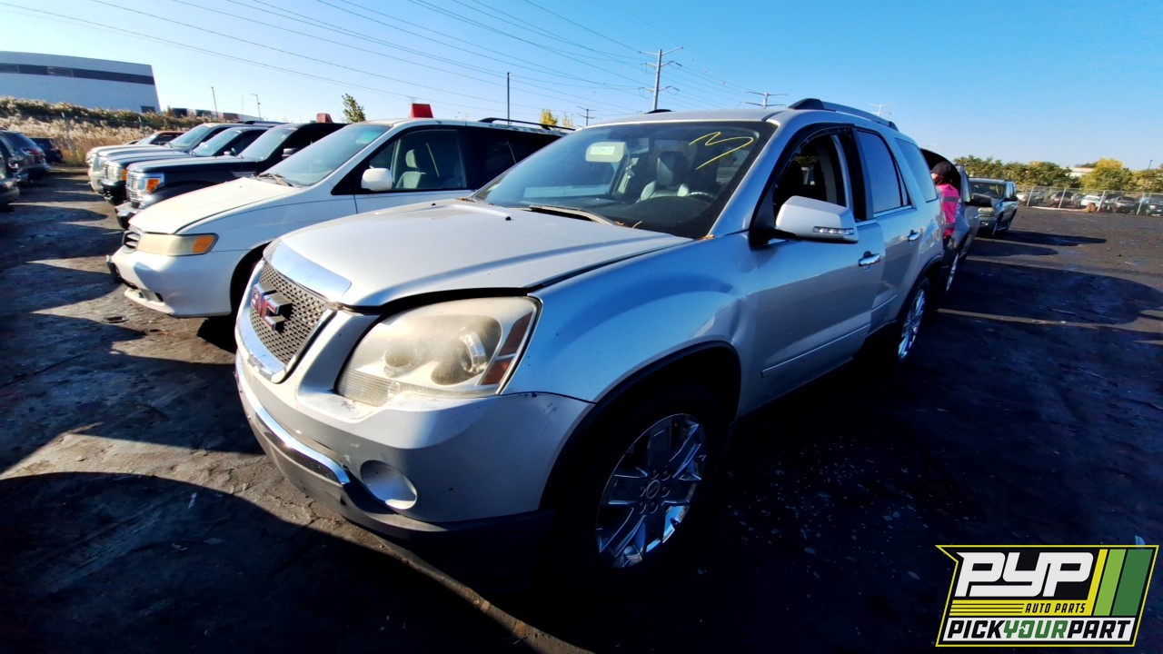 2010 GMC ACADIA partes disponibles
