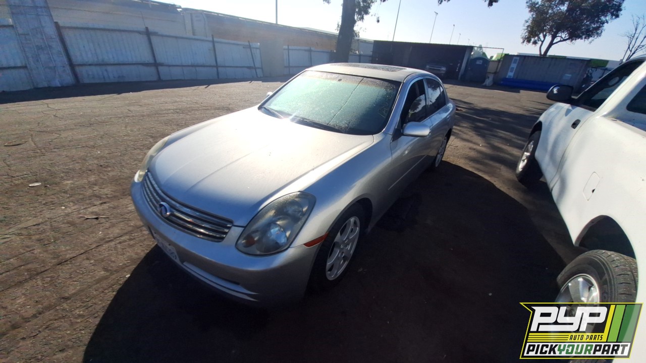 2003 INFINITI G35 available for parts