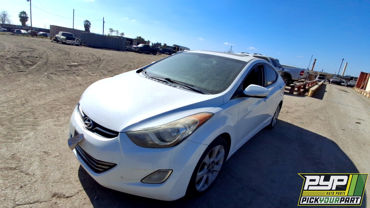 2012 HYUNDAI ELANTRA partes disponibles