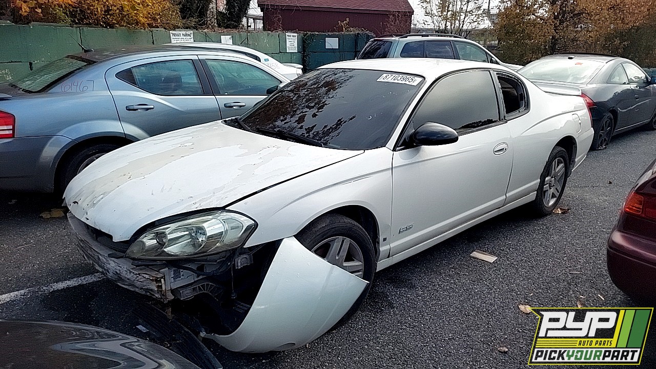 2007 CHEVROLET MONTE CARLO available for parts