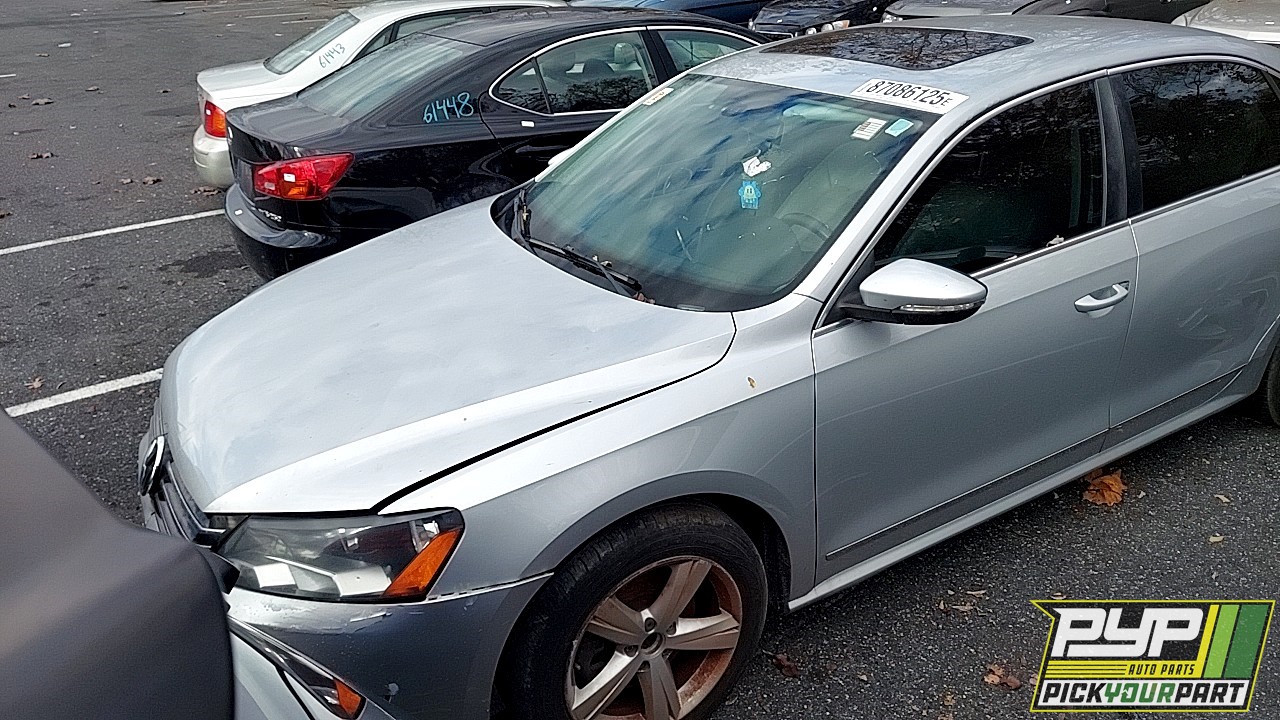 2012 VOLKSWAGEN PASSAT available for parts