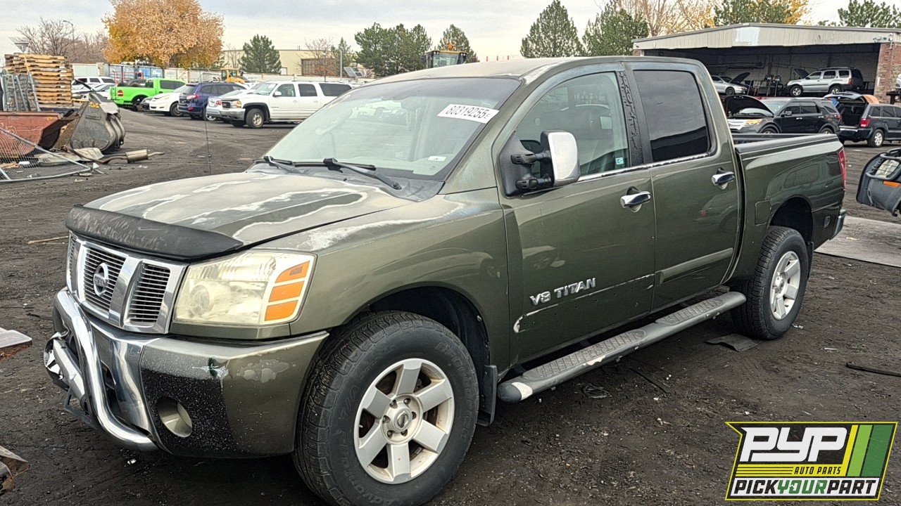 2005 NISSAN TITAN available for parts