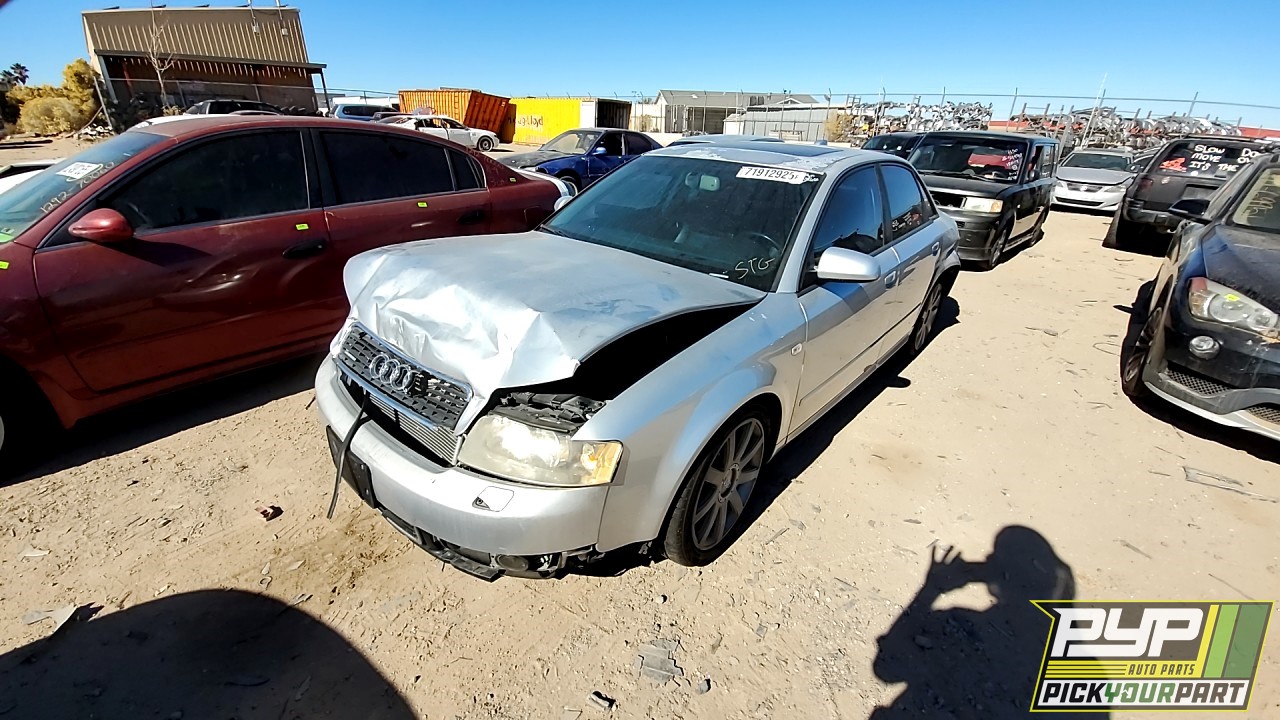 2004 AUDI A4 QUATTRO partes disponibles