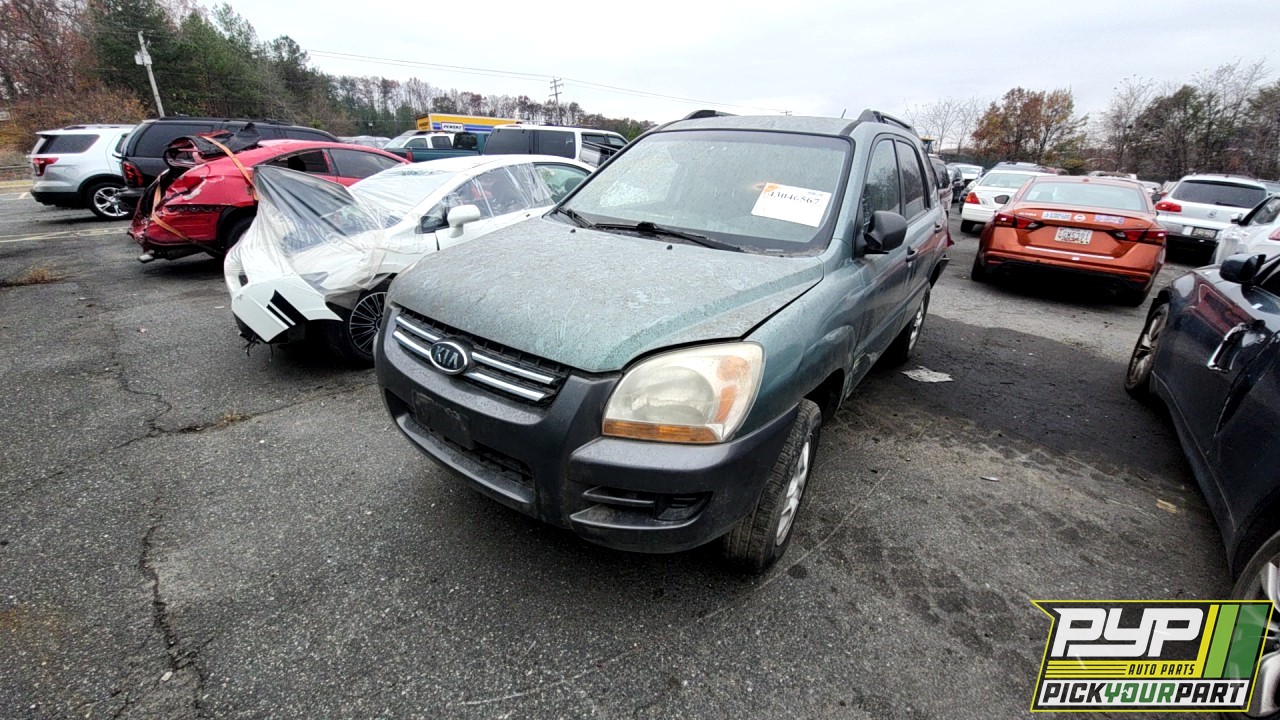 2007 KIA SPORTAGE available for parts