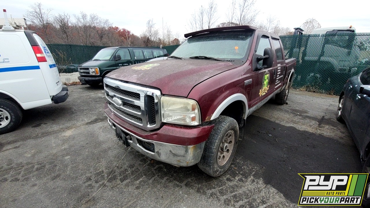 2005 FORD F-350 SUPER DUTY partes disponibles