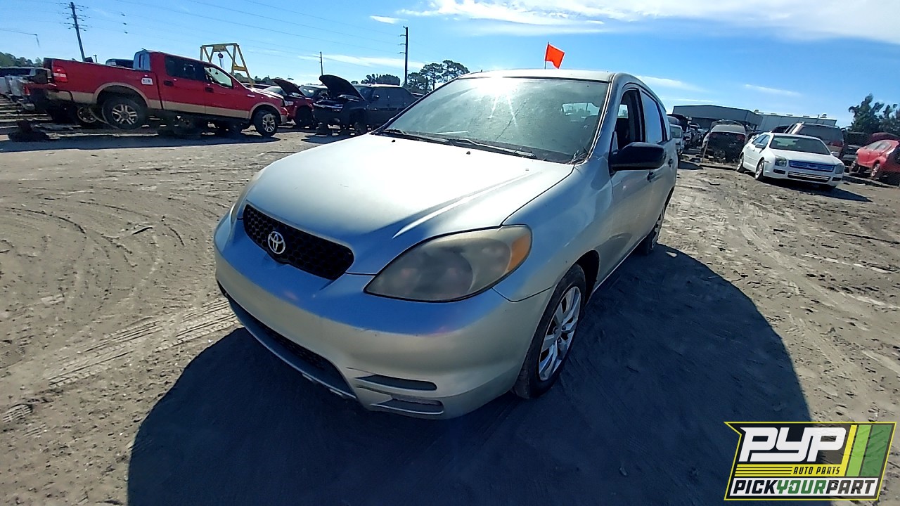 2004 TOYOTA MATRIX partes disponibles