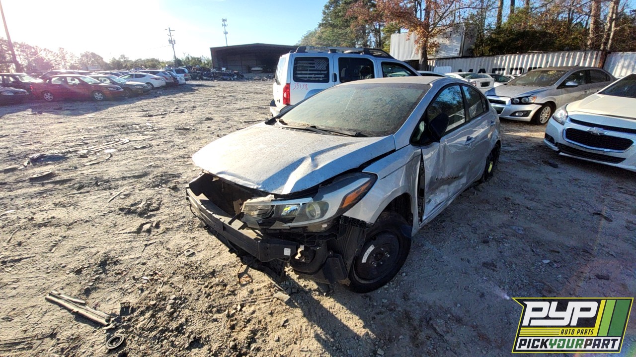2018 KIA FORTE available for parts