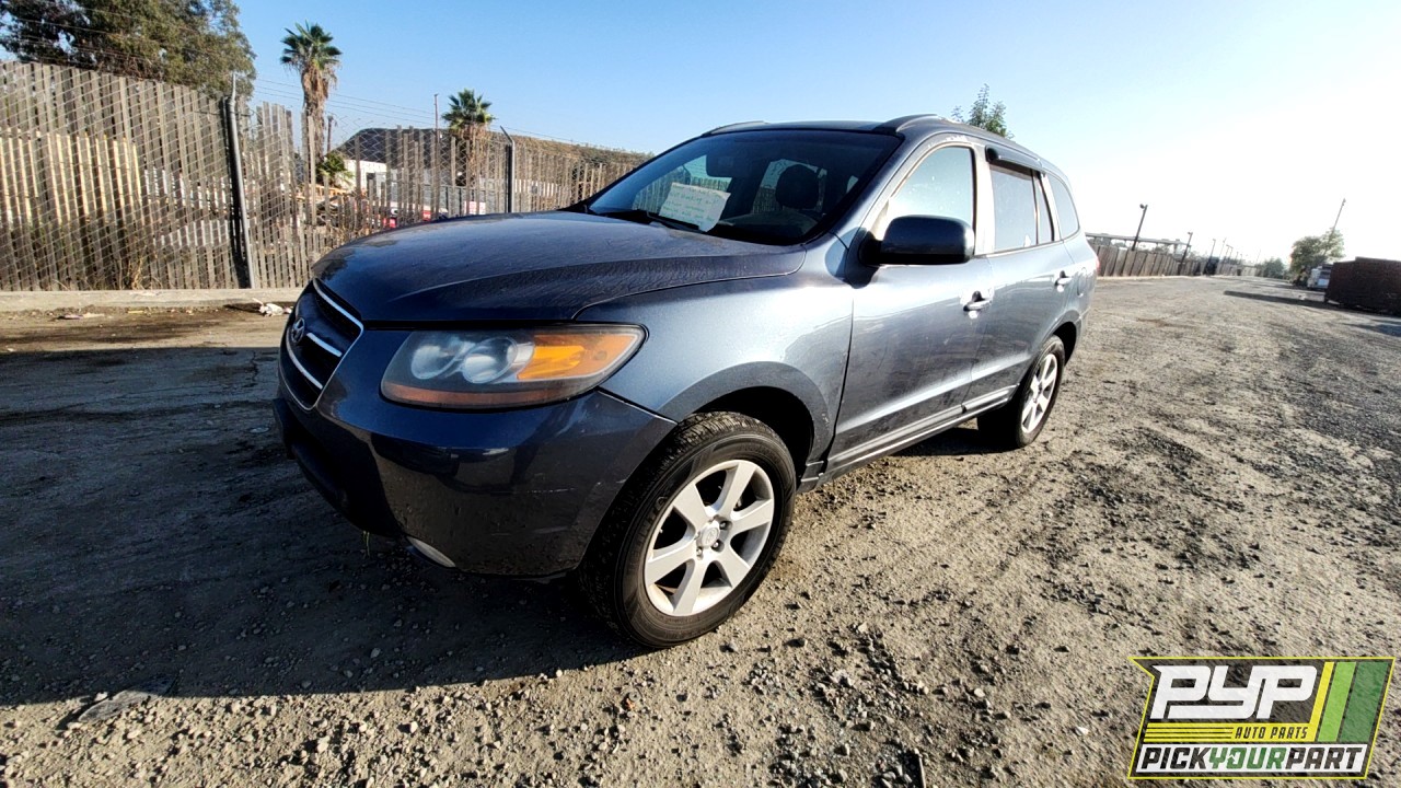 2007 HYUNDAI SANTA FE partes disponibles