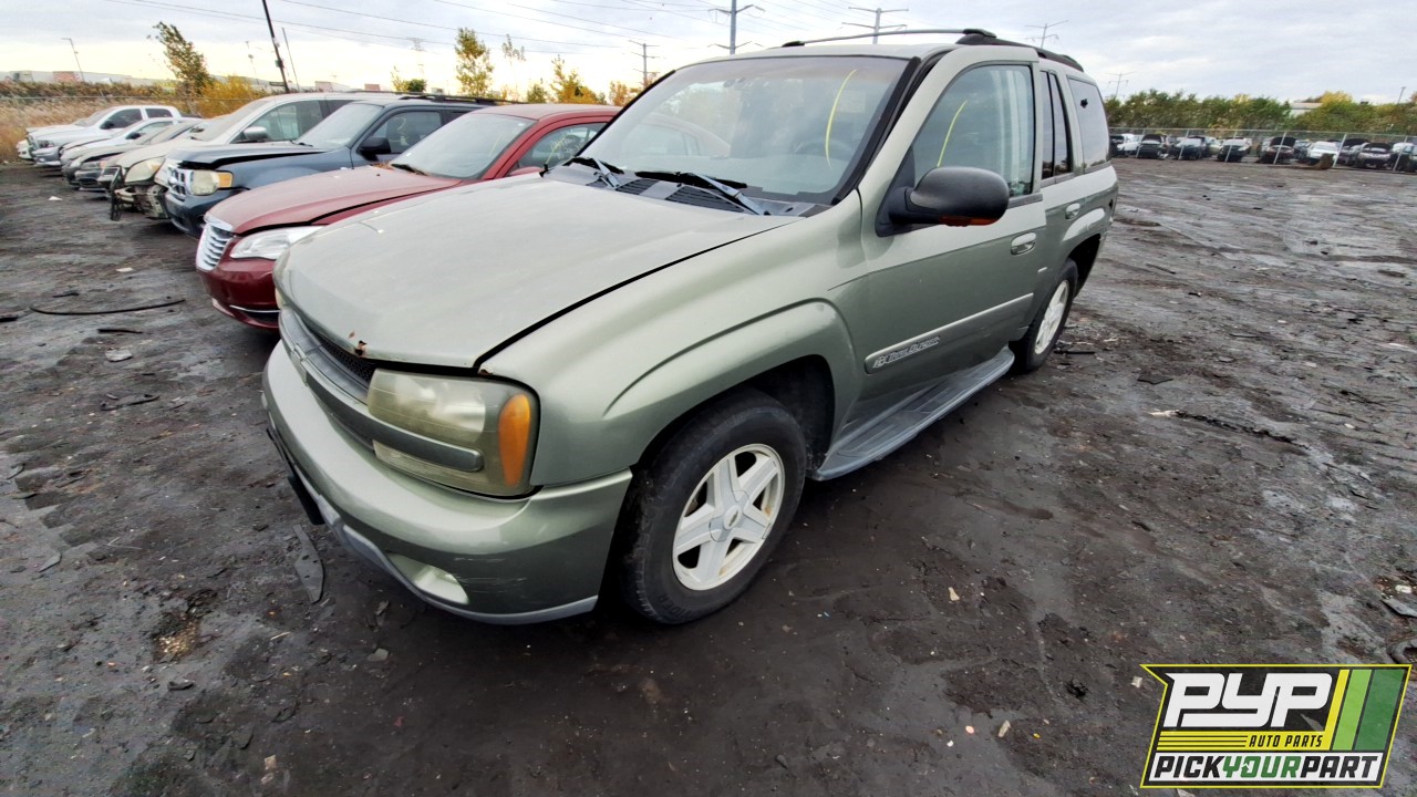 2003 CHEVROLET TRAILBLAZER partes disponibles