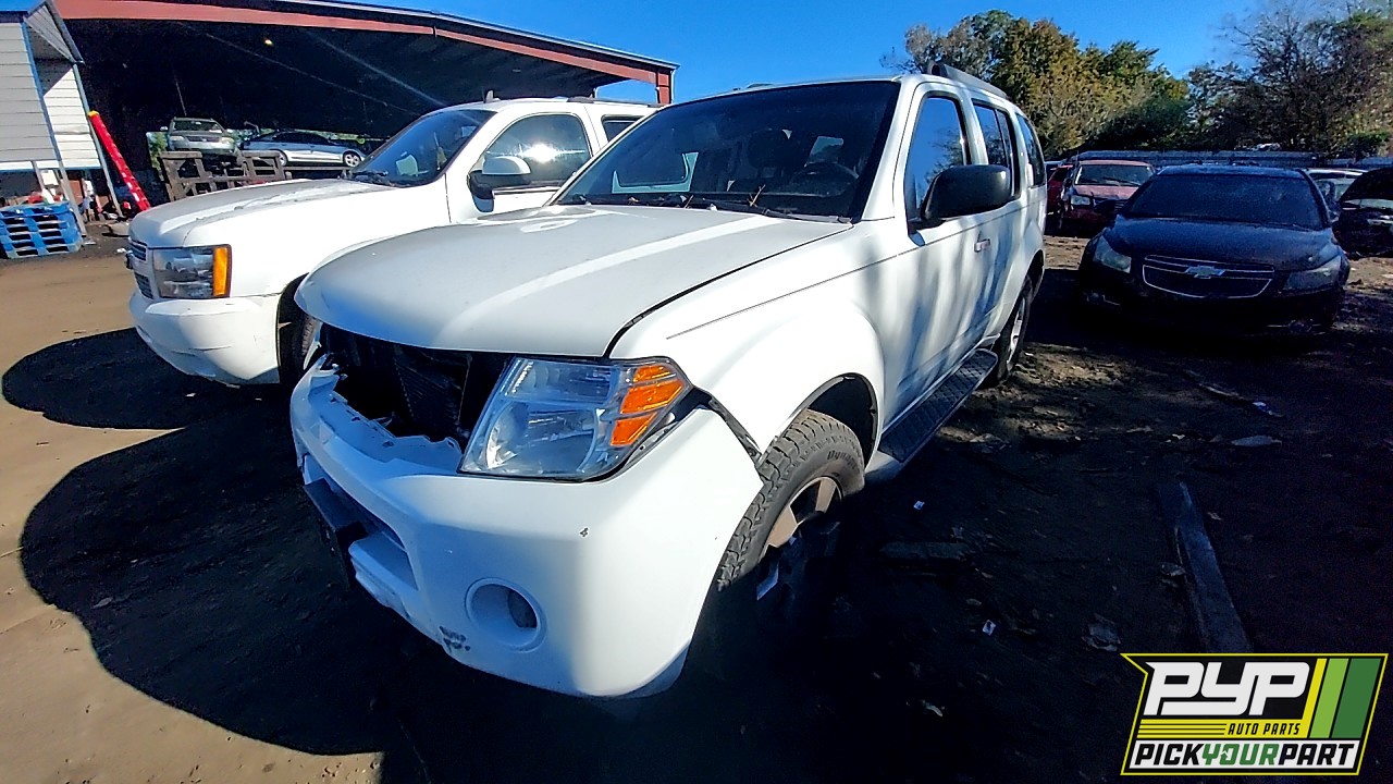 2008 NISSAN PATHFINDER partes disponibles