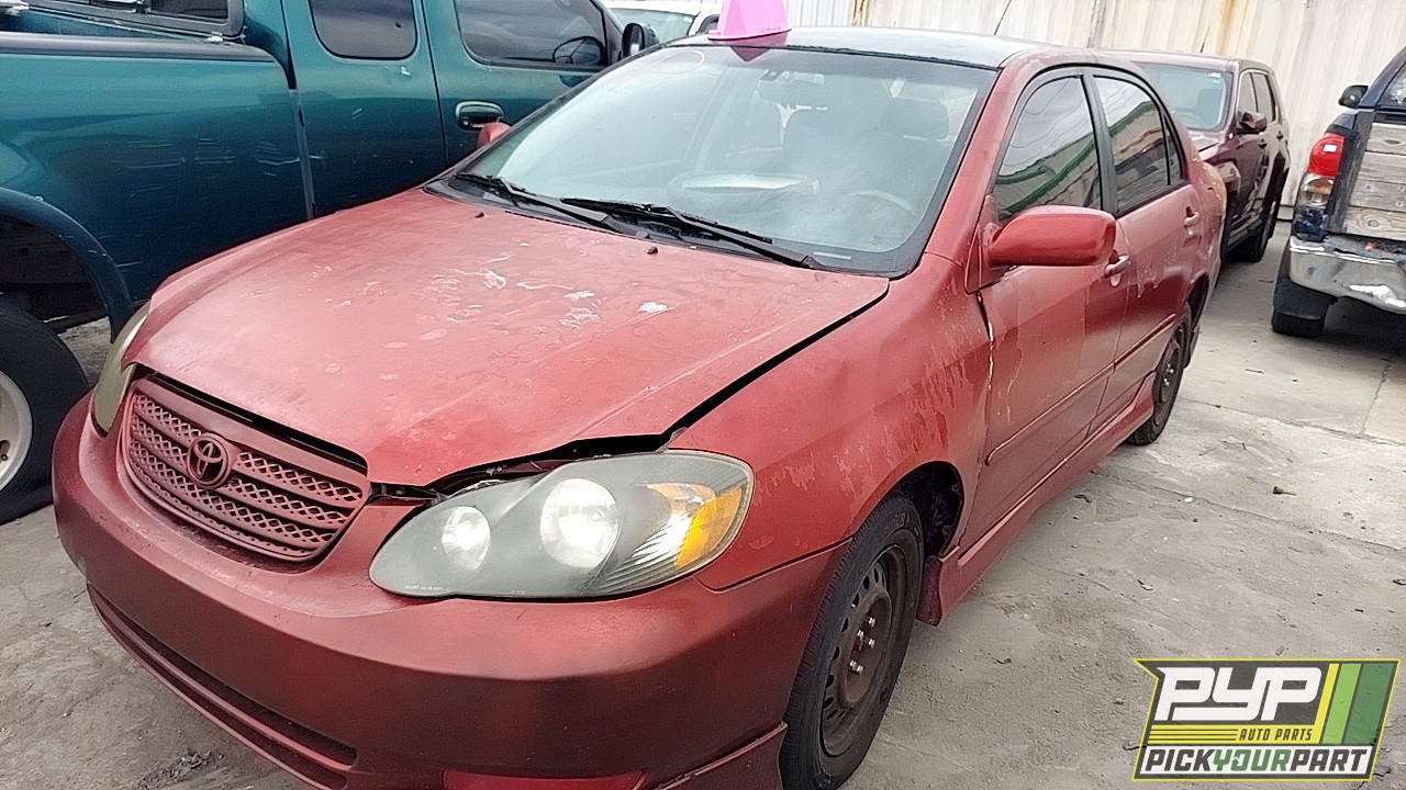 2003 TOYOTA COROLLA partes disponibles