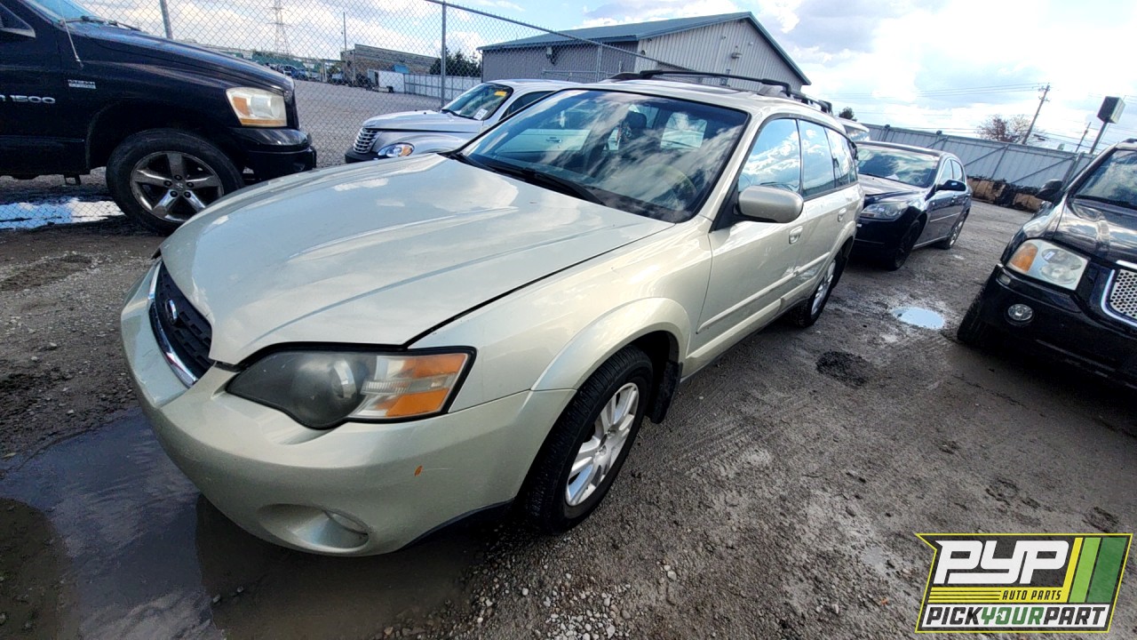 2005 SUBARU OUTBACK partes disponibles