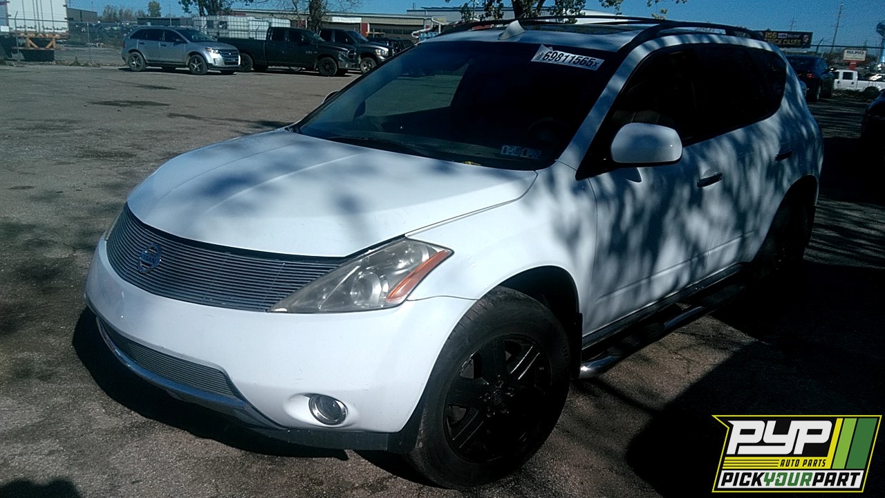 2006 NISSAN MURANO available for parts