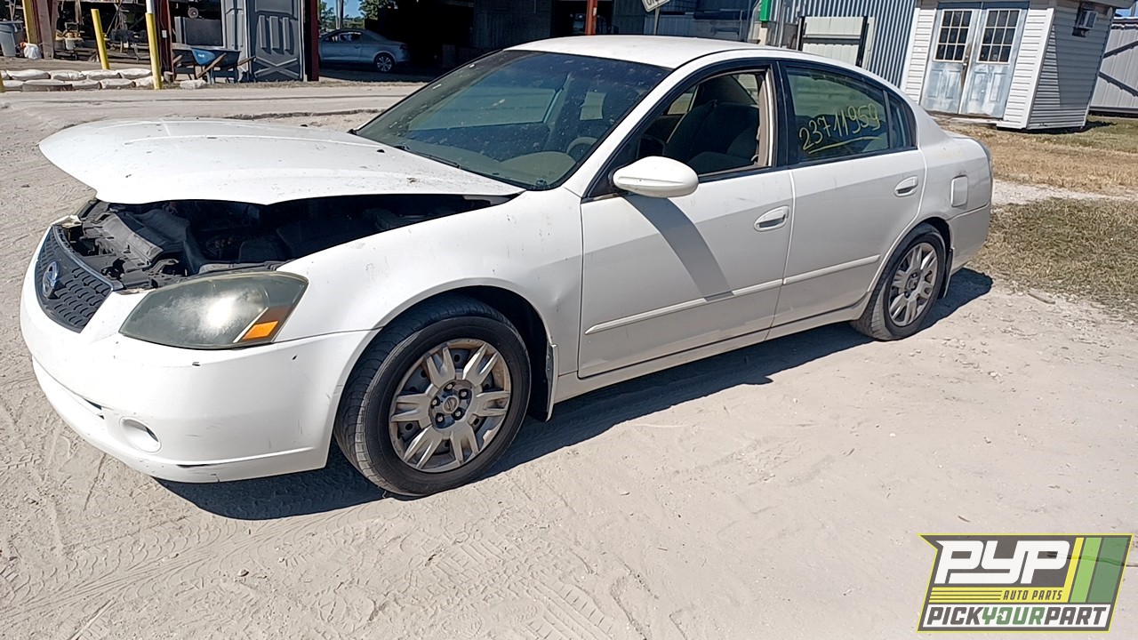 2006 NISSAN ALTIMA partes disponibles