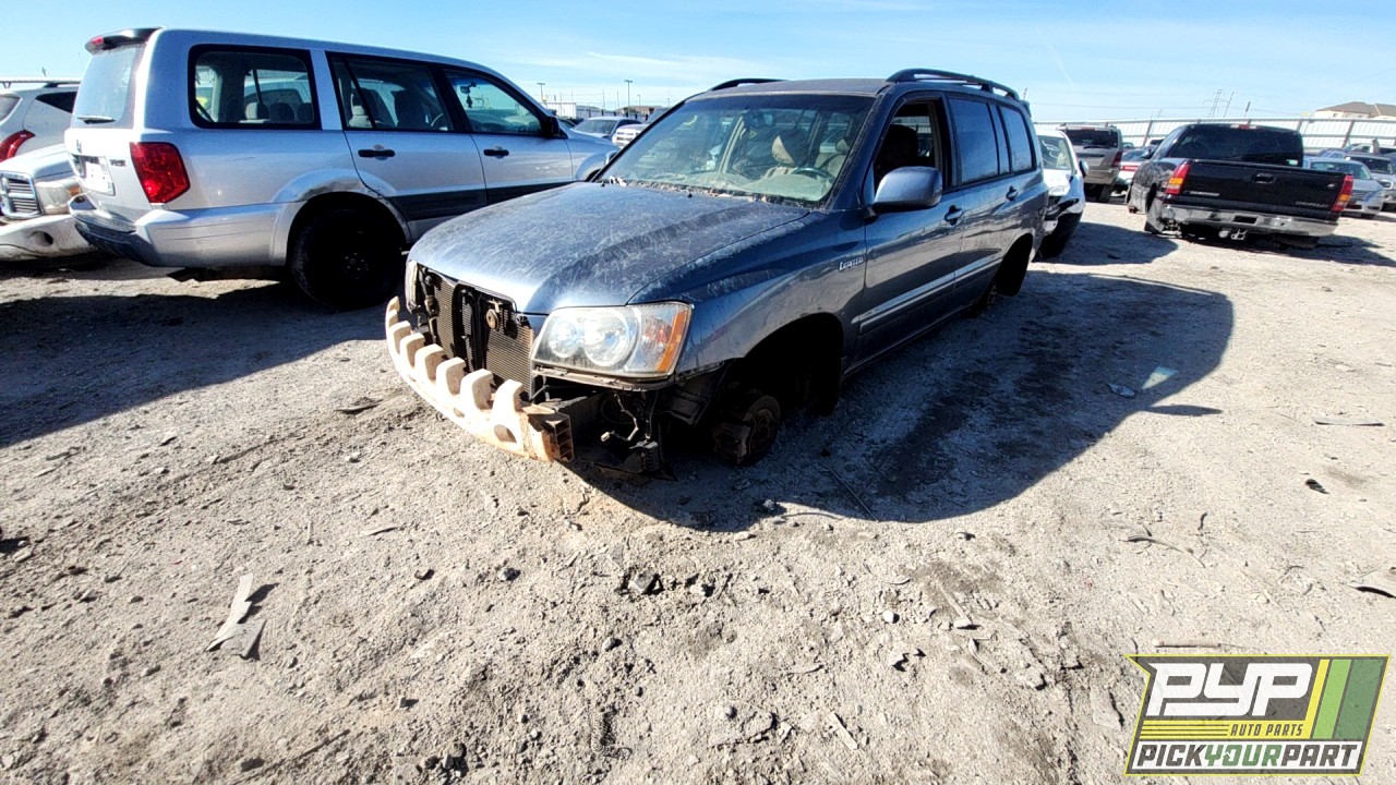 2001 TOYOTA HIGHLANDER available for parts