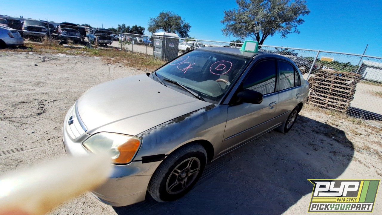 2002 HONDA CIVIC partes disponibles