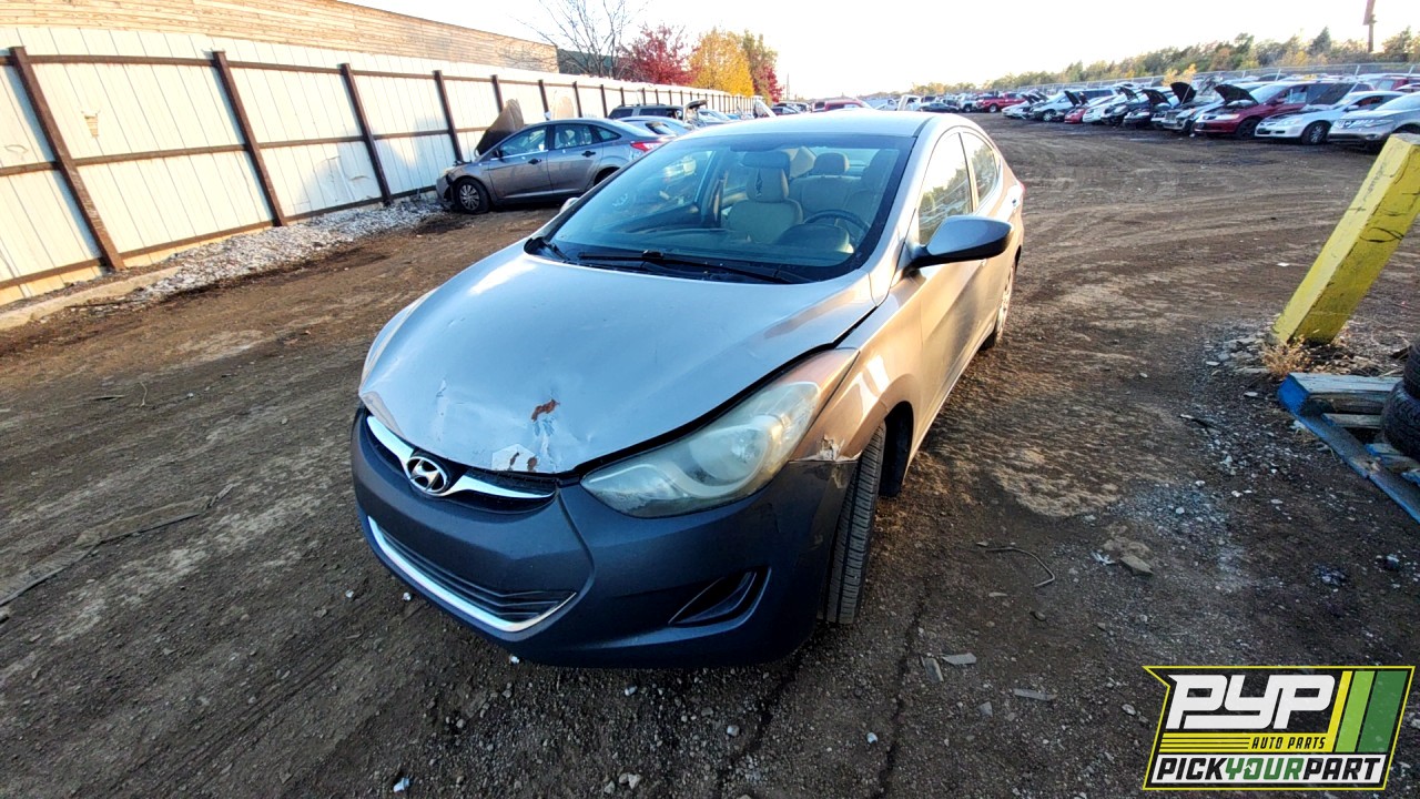 2011 HYUNDAI ELANTRA partes disponibles