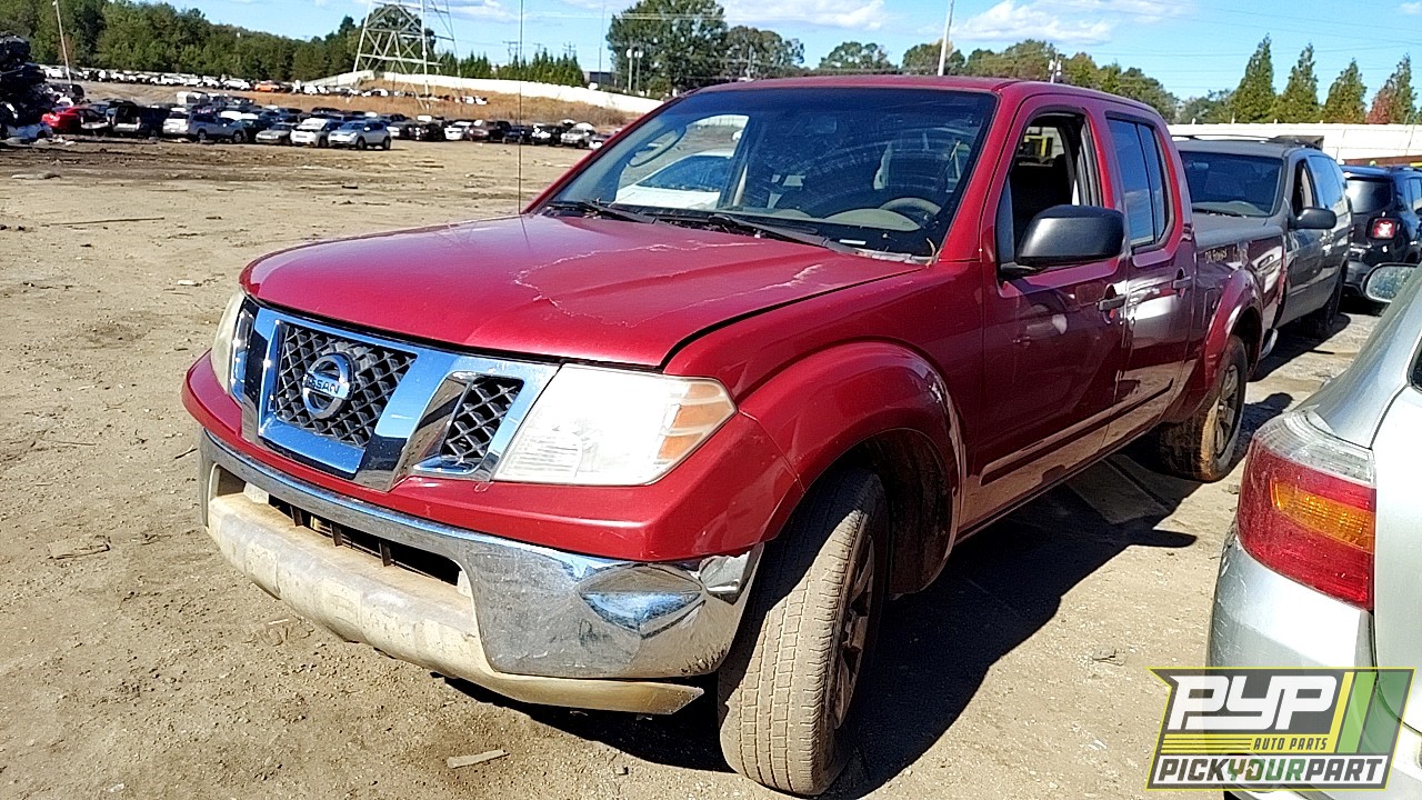 2009 NISSAN FRONTIER partes disponibles