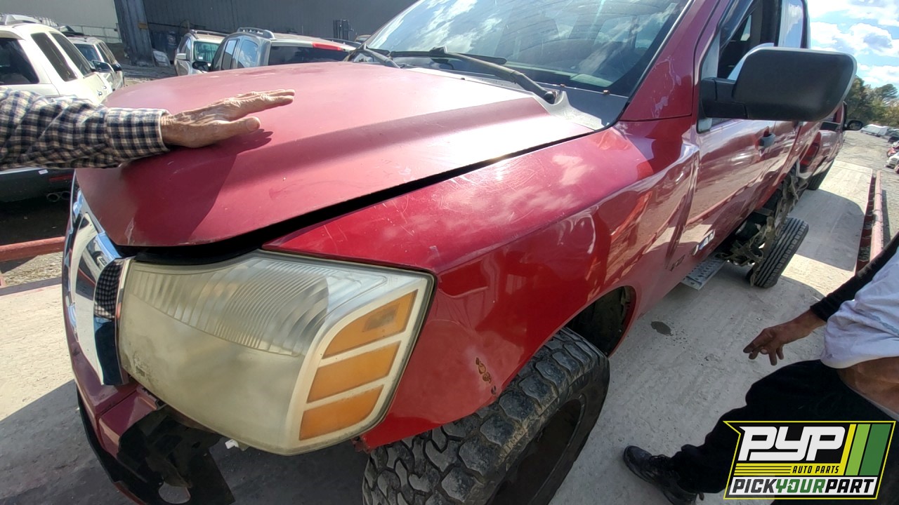2008 NISSAN TITAN partes disponibles